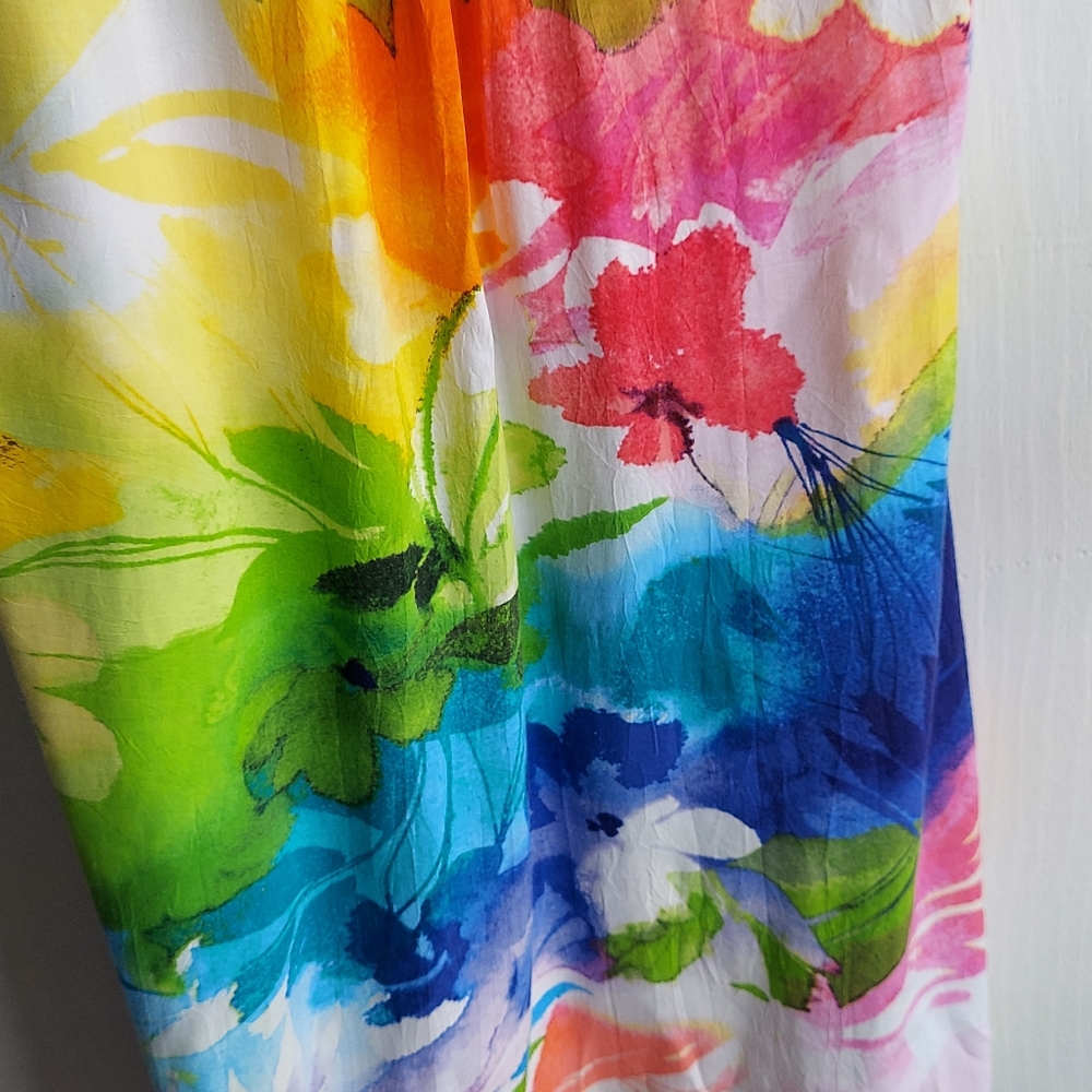Jams World Multicolor Floral Patterned Sleeveless Dress - Picture 15 of 15